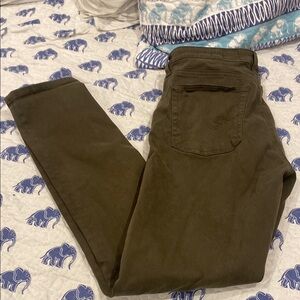 Adriano Goldschmied Prima Cigarette Leg Green Pants